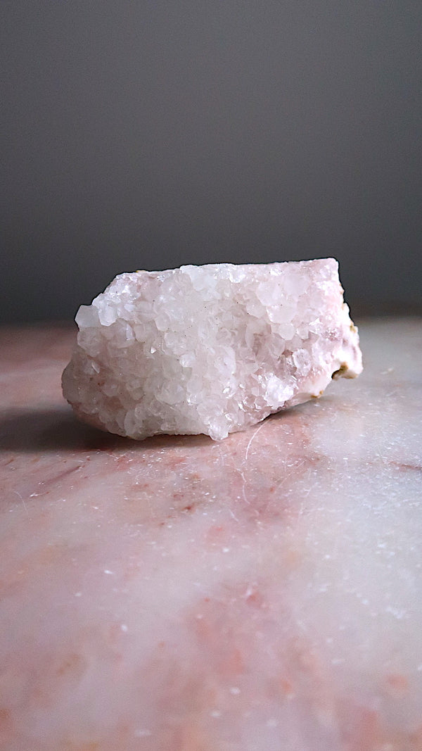 Pink, Lilac and Clear Quartz