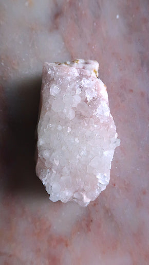 Pink, Lilac and Clear Quartz