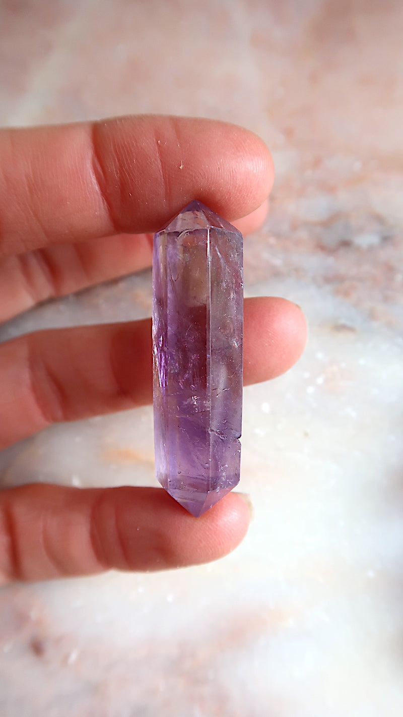 Amethyst Double Terminated Wands