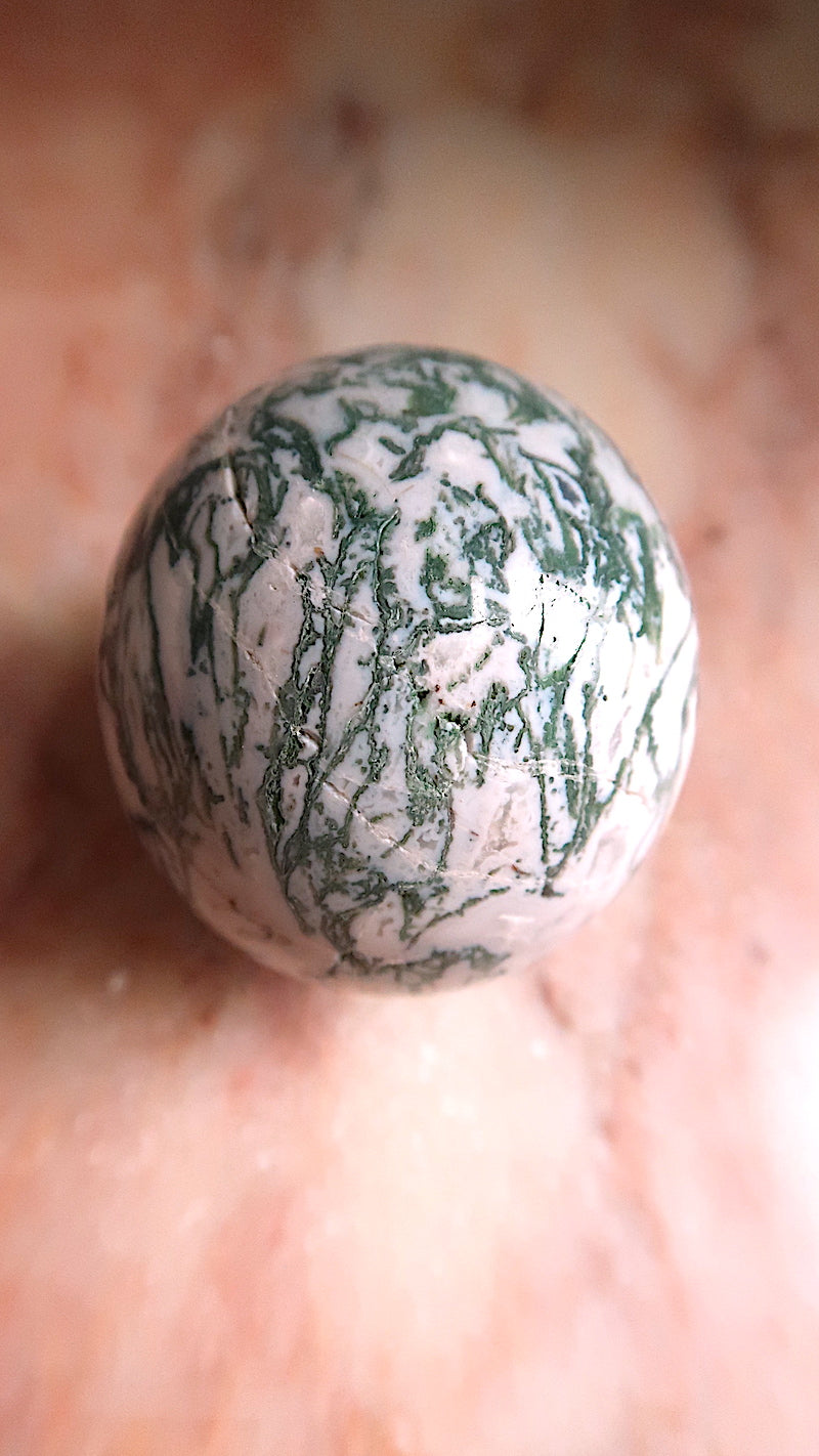 Moss Agate Sphere