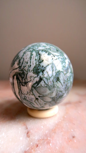 Moss Agate Sphere