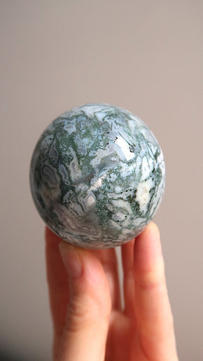 Moss Agate Sphere