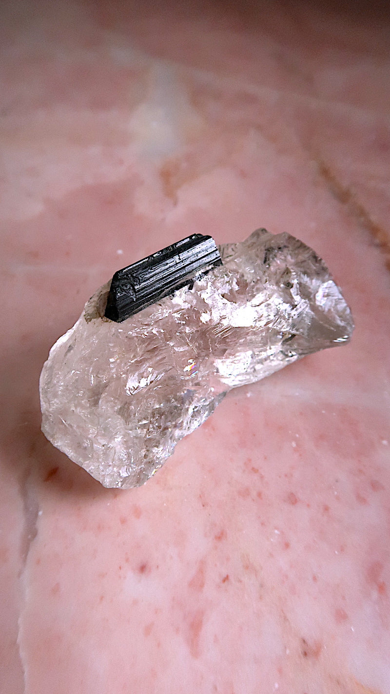 Premium Black Tourmaline & Quartz