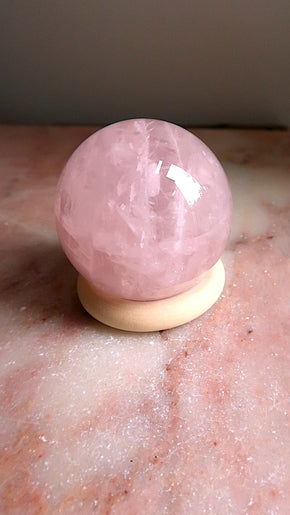 Rose Quartz Sphere