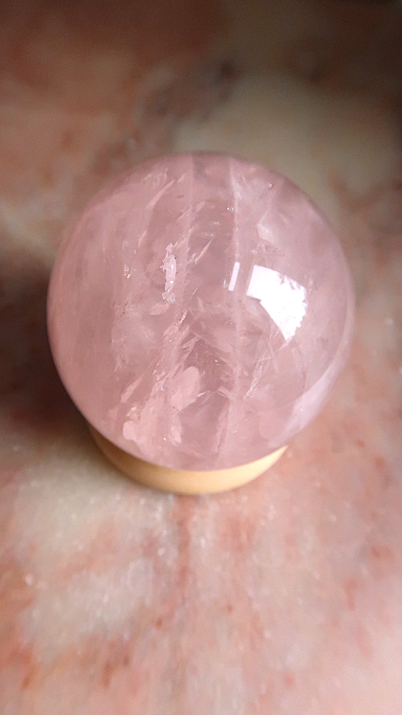 Rose Quartz Sphere