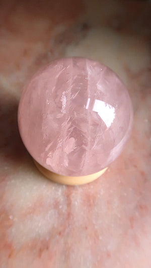 Rose Quartz Sphere