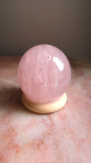 Rose Quartz Sphere