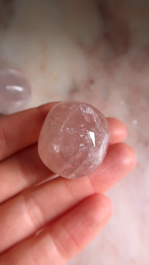 Rose Quartz Pocket Stone