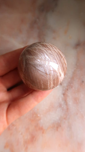 Pink Moonstone Sphere