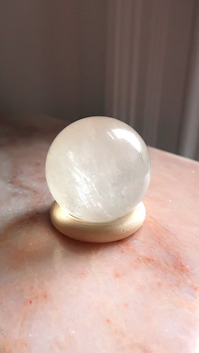 Clear Fluorite Sphere