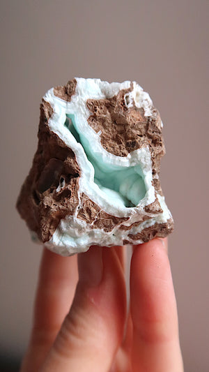 Raw Hemimorphite