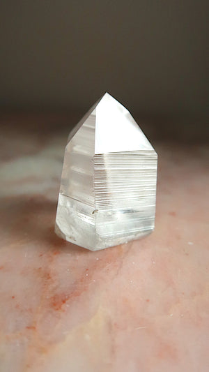 Clear Lemurian Quartz Point