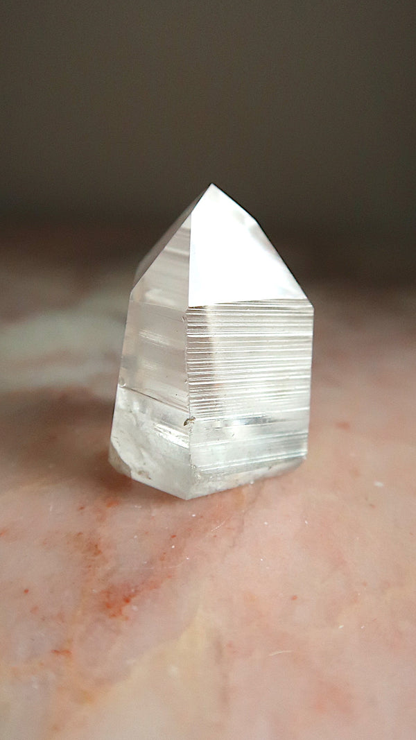 Clear Lemurian Quartz Point