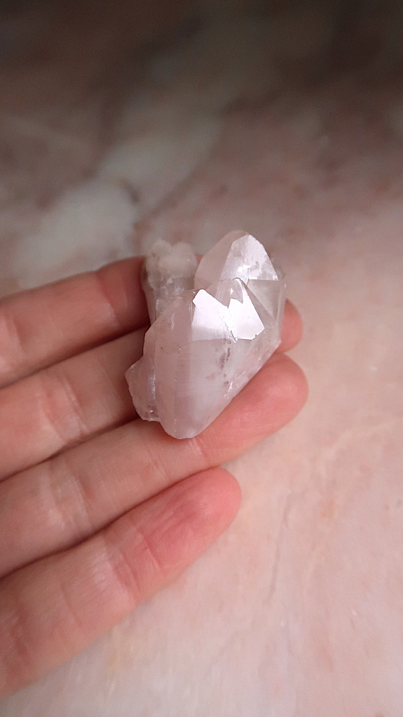 Pink Lemurian Quartz