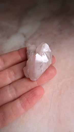 Pink Lemurian Quartz