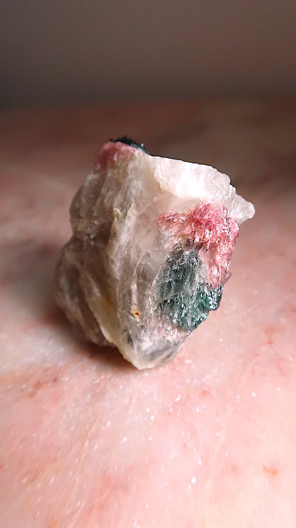 Blue Black Pink Tourmaline