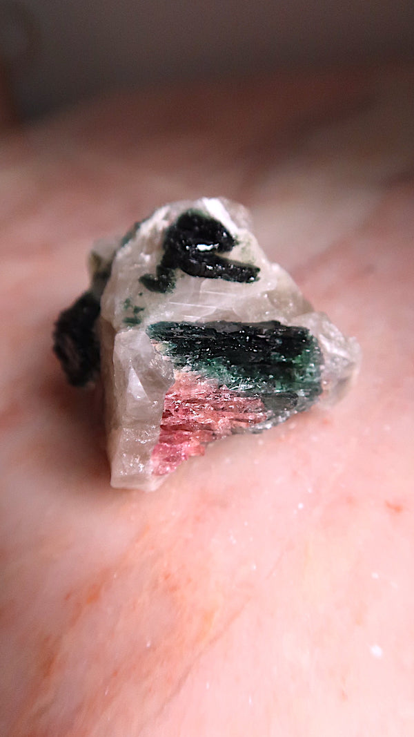 Blue Black Pink Tourmaline