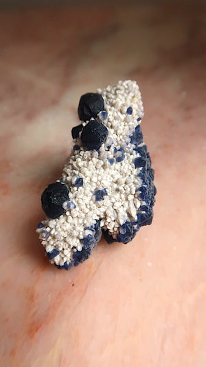 Special Blueberry Fluorite Cluster