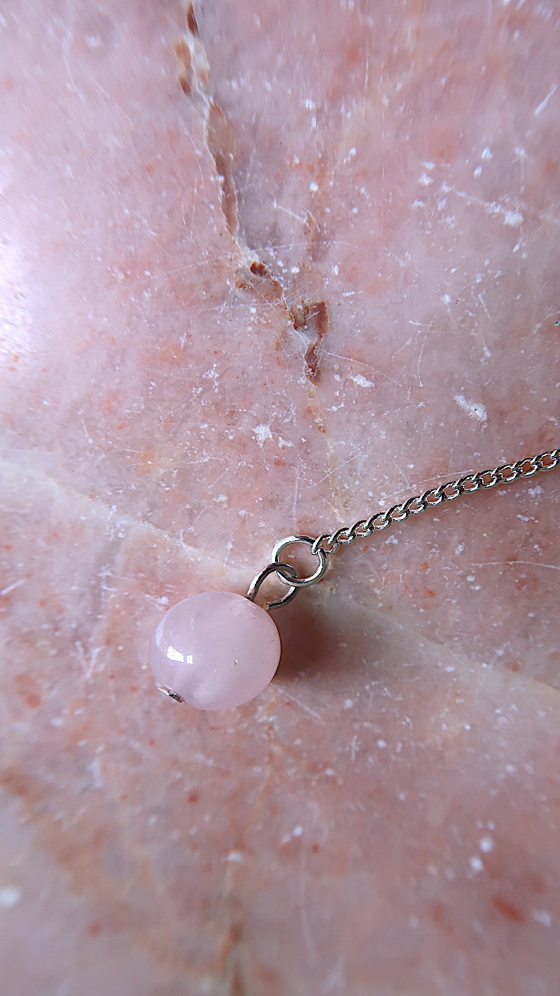 Rose Quartz Pendulum
