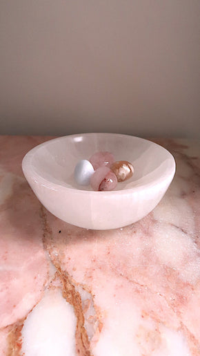 Large Selenite Bowl