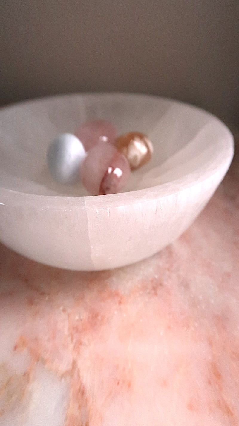 Large Selenite Bowl
