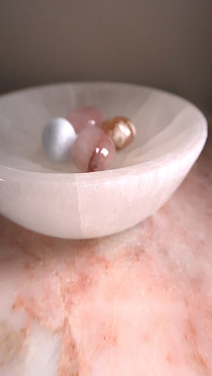 Large Selenite Bowl