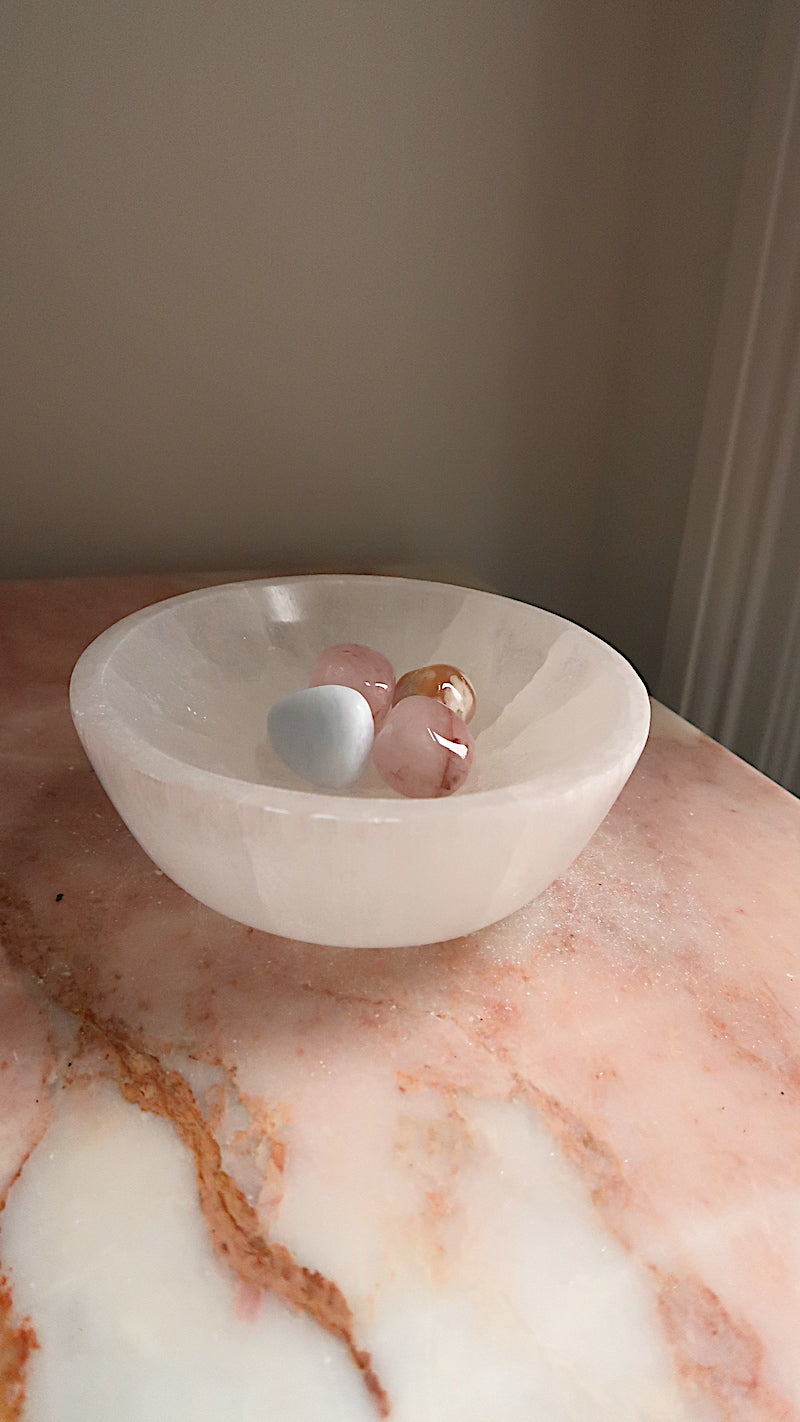 Large Selenite Bowl