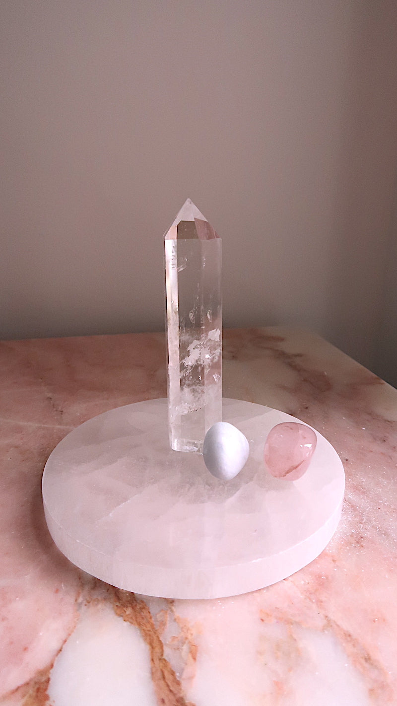 Selenite Plate (charging)