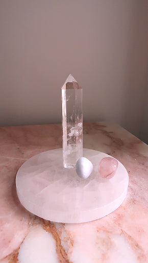 Selenite Plate (charging)