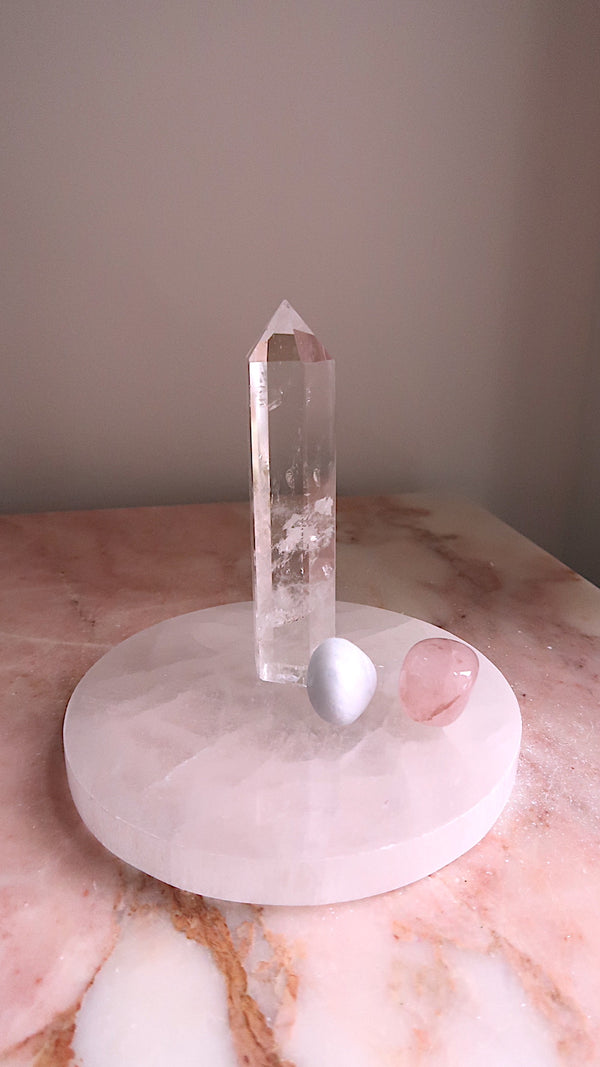 Selenite Plate (charging)