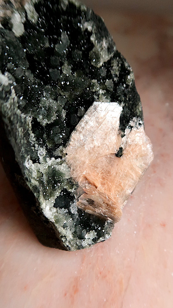 Special: Black Chalcedony & Stilbite