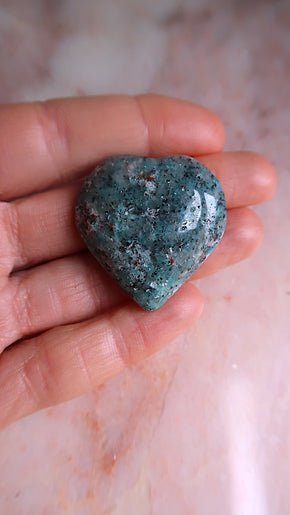 Amazonite Hearts