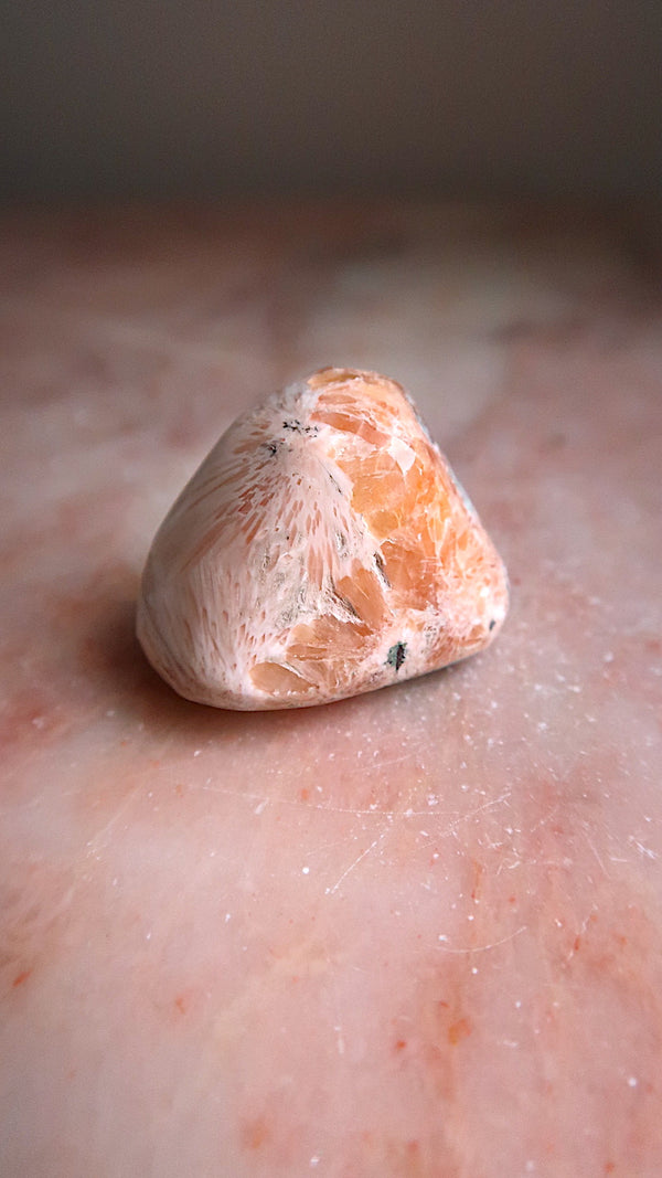 Scolecite Pocket Stone