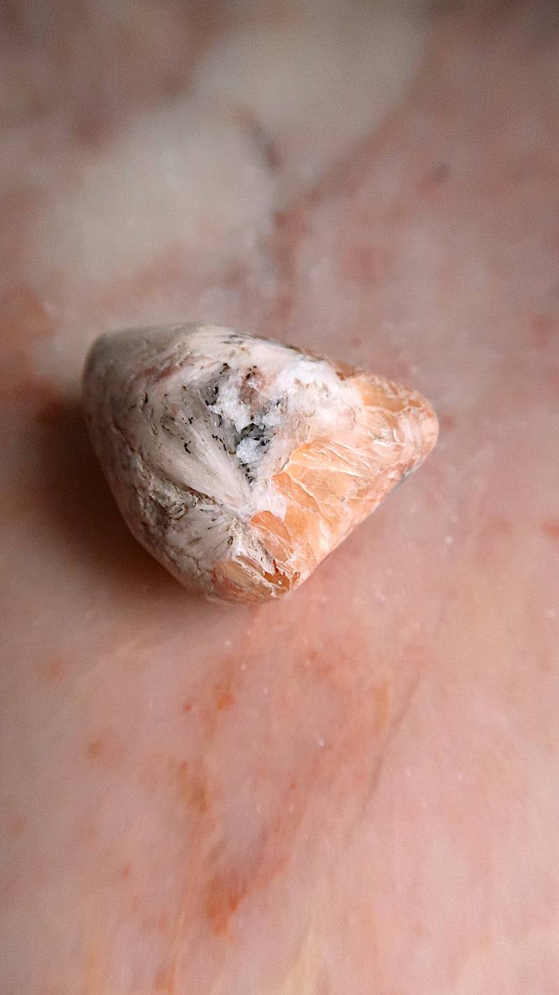 Scolecite Pocket Stone