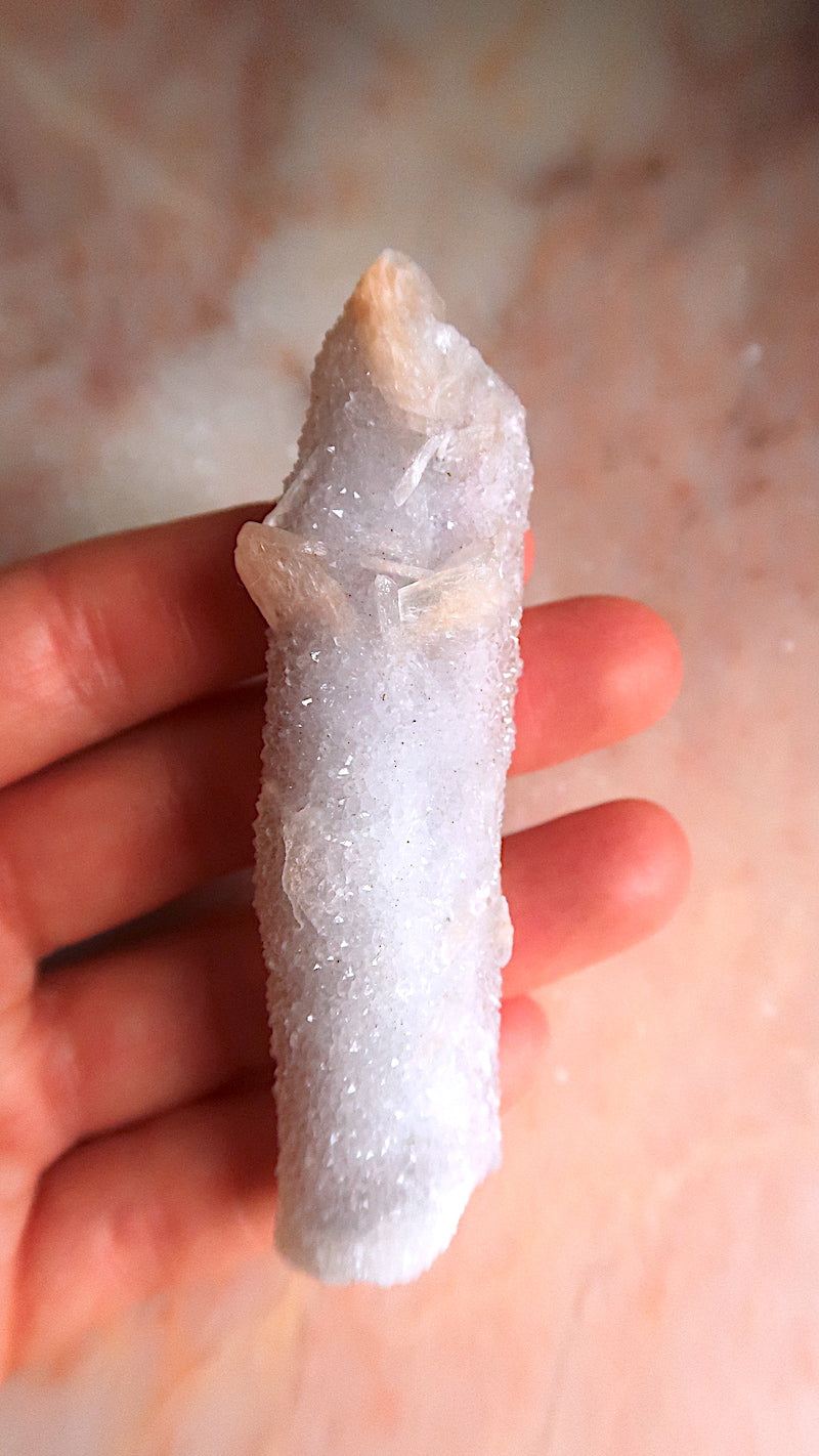 Stalagmite Apophyllite & Chalcedony