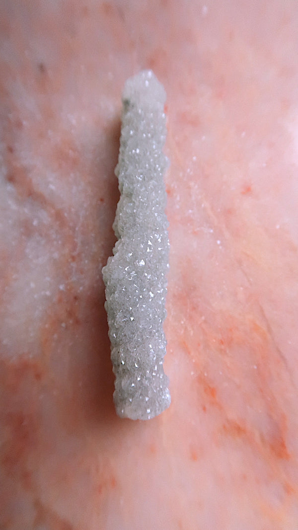 Apopohyllite & Chalcedony Stalagmite