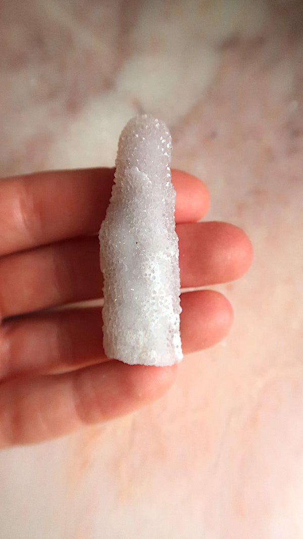 Apophyllite & Chalcedony Stalagmite