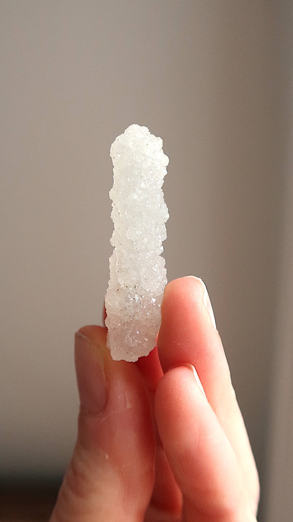 Sparkly Apophyllite Stalagmite