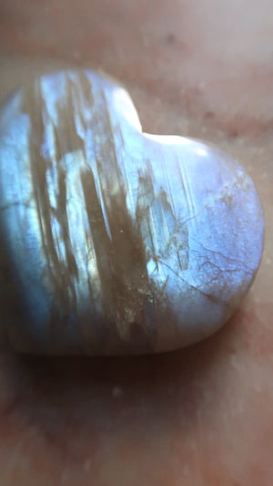 Rainbow Monstone Heart
