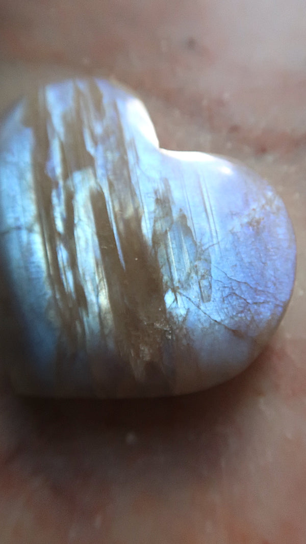 Rainbow Monstone Heart