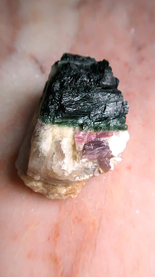 Pink & Black Tourmaline