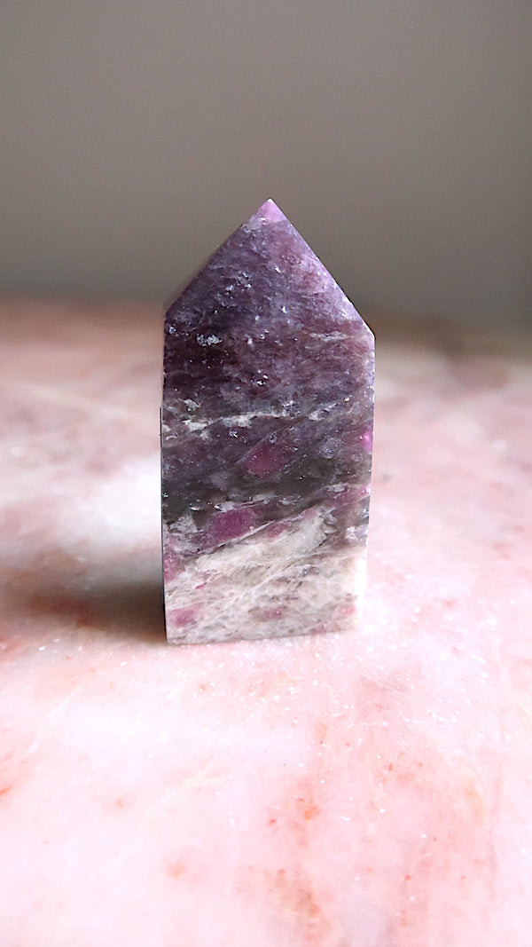 Pink Tourmaline Point