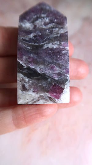 Pink Tourmaline Point