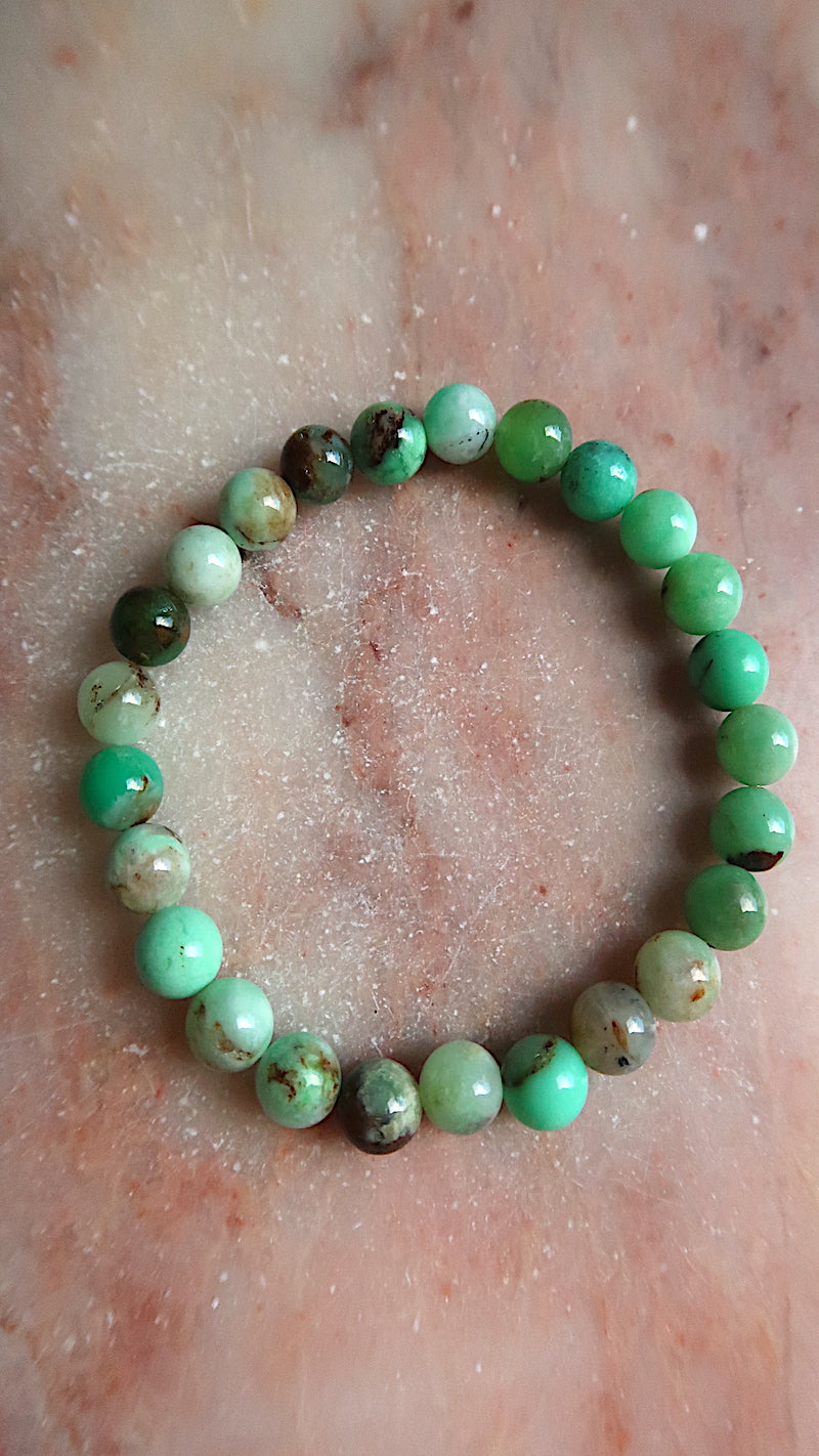 Chrysoprase Bracelet - compassion
