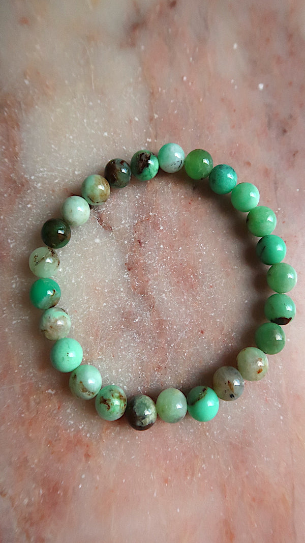 Chrysoprase Bracelet - compassion