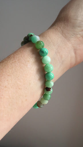 Chrysoprase Bracelet - compassion
