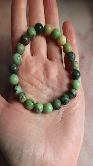 Green Opal Bracelet - calming