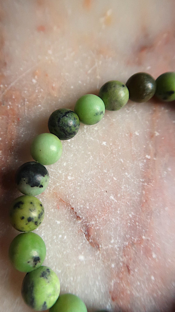Green Opal Bracelet - calming