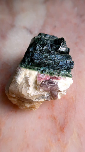 Pink & Black Tourmaline