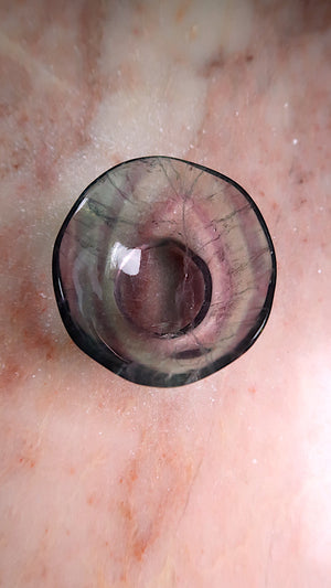 Fluorite Wavy Bowl